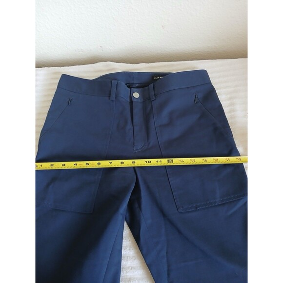 Club Monaco Womens Pants Navy‎ Skinny  Size 8 High Rise Trousers Pockets Front - Picture 12 of 16